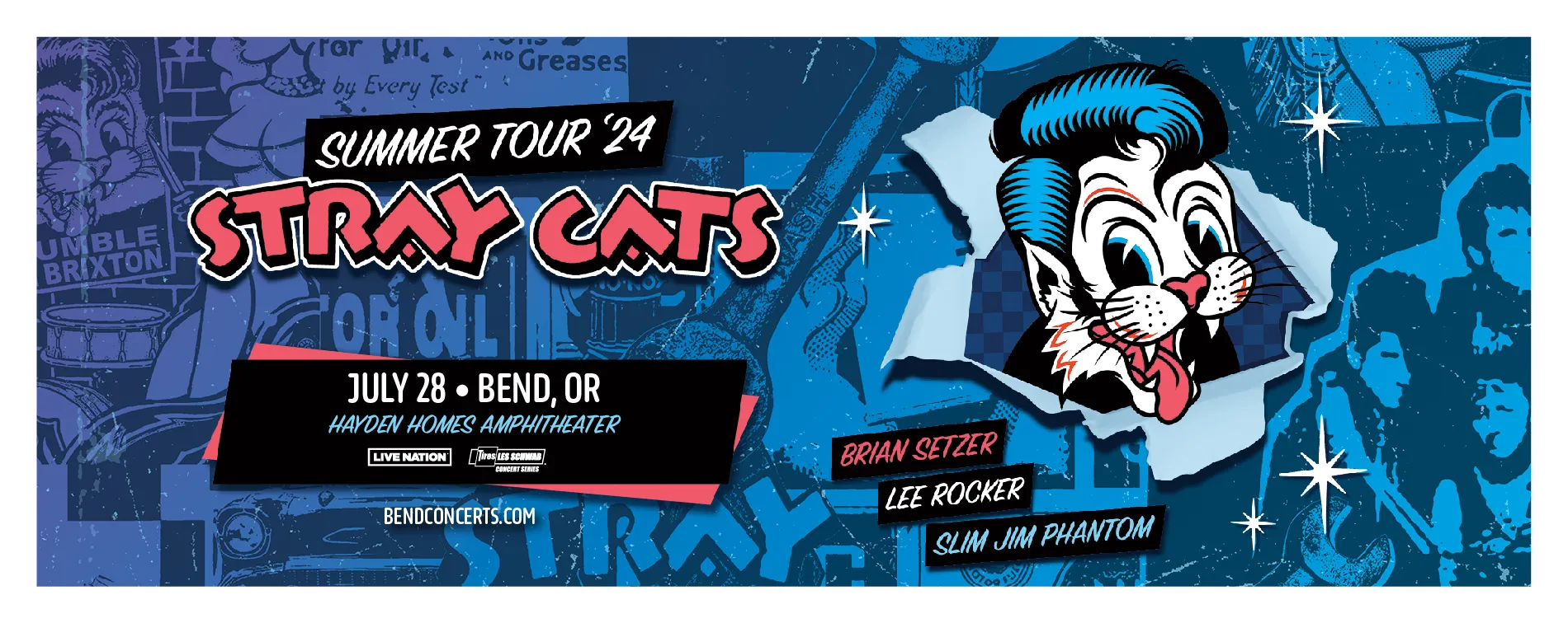 Stray Cats | Bend Concerts Official Tickets